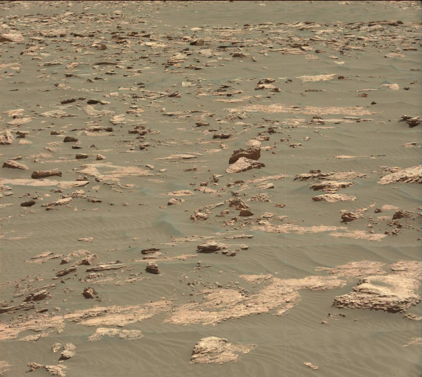 Nasa's Mars rover Curiosity acquired this image using its Mast Camera (Mastcam) on Sol 1578