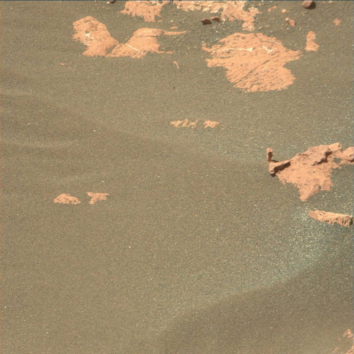 Nasa's Mars rover Curiosity acquired this image using its Mast Camera (Mastcam) on Sol 1582