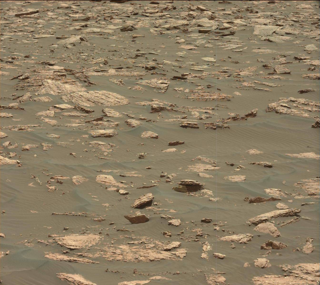 Nasa's Mars rover Curiosity acquired this image using its Mast Camera (Mastcam) on Sol 1583
