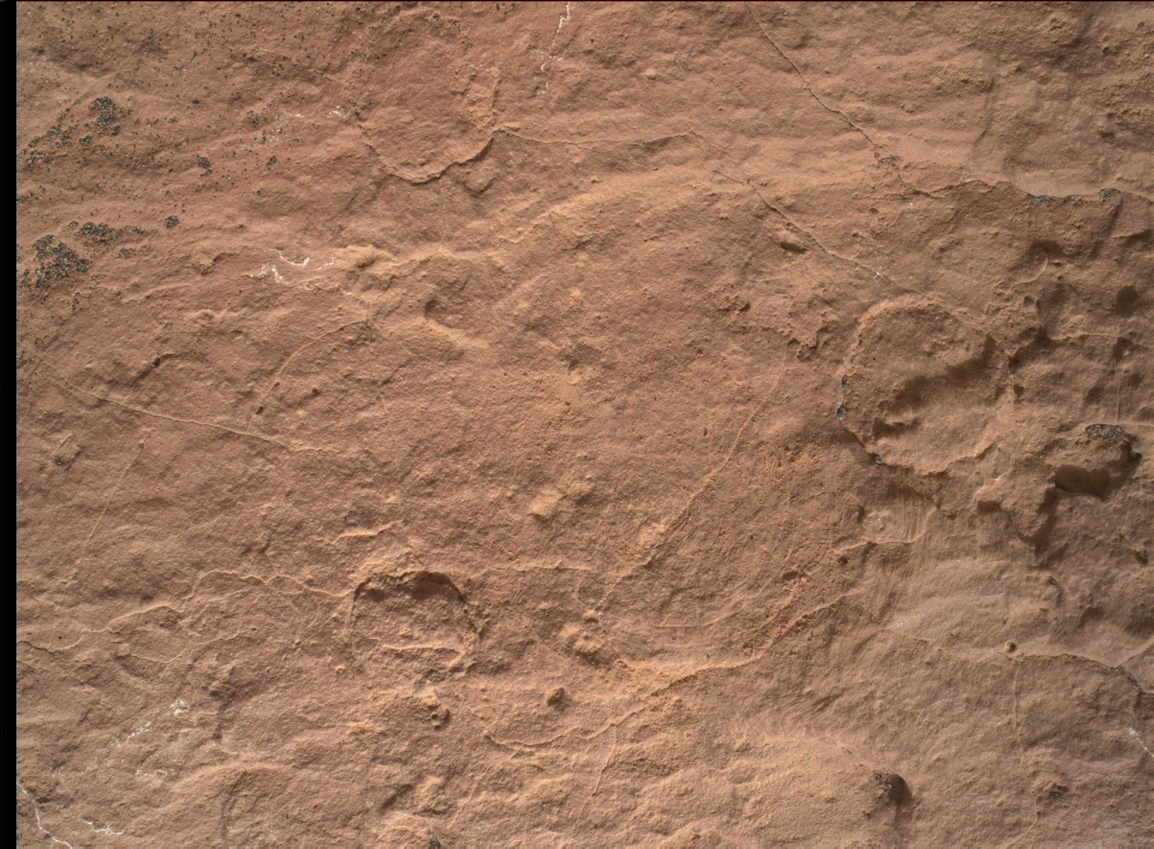 Nasa's Mars rover Curiosity acquired this image using its Mars Hand Lens Imager (MAHLI) on Sol 1586