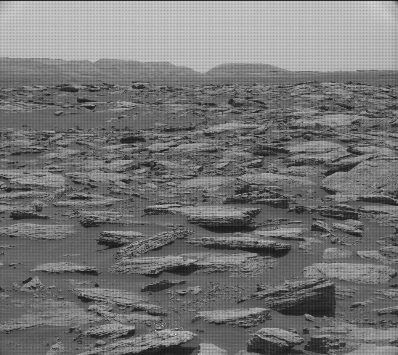 Nasa's Mars rover Curiosity acquired this image using its Mast Camera (Mastcam) on Sol 1587