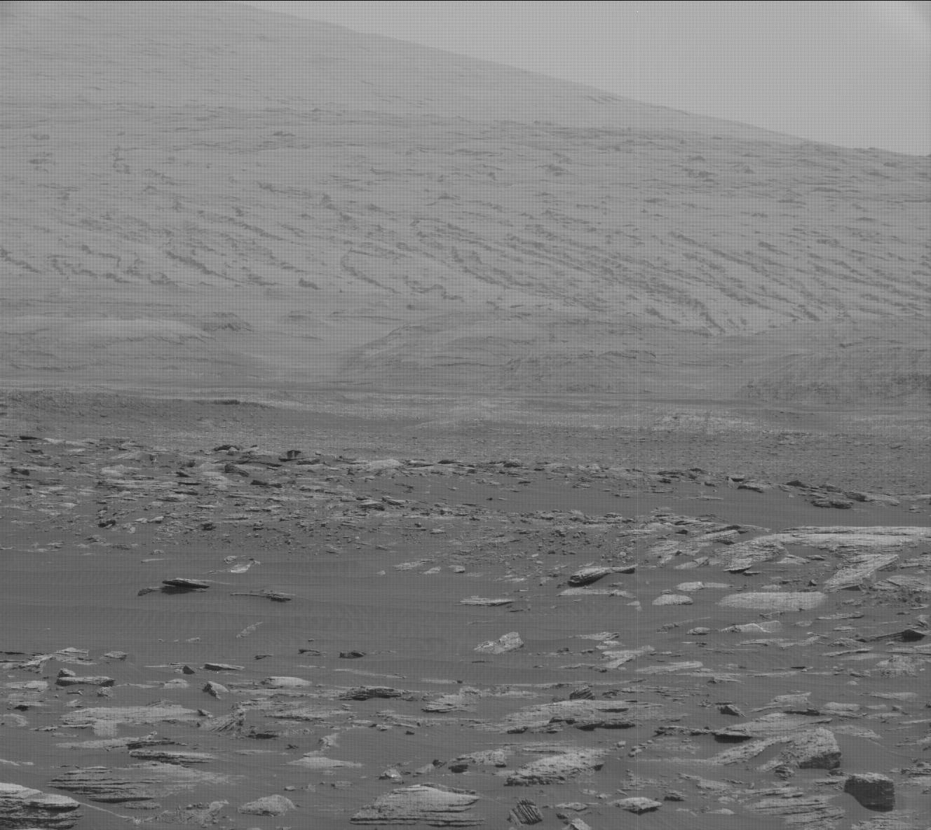 Nasa's Mars rover Curiosity acquired this image using its Mast Camera (Mastcam) on Sol 1589