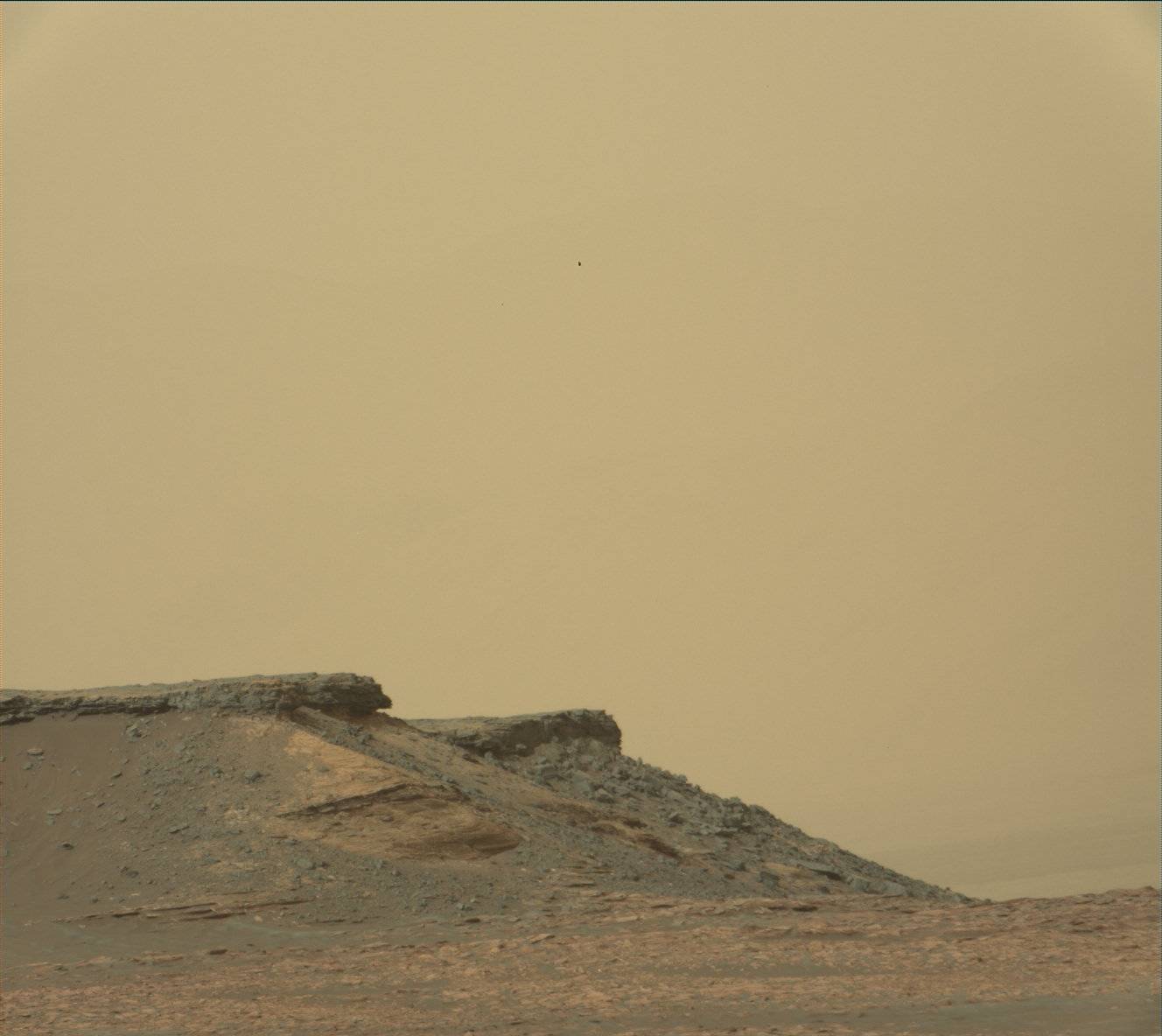Nasa's Mars rover Curiosity acquired this image using its Mast Camera (Mastcam) on Sol 1590