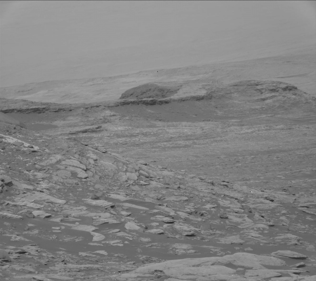 Nasa's Mars rover Curiosity acquired this image using its Mast Camera (Mastcam) on Sol 1594