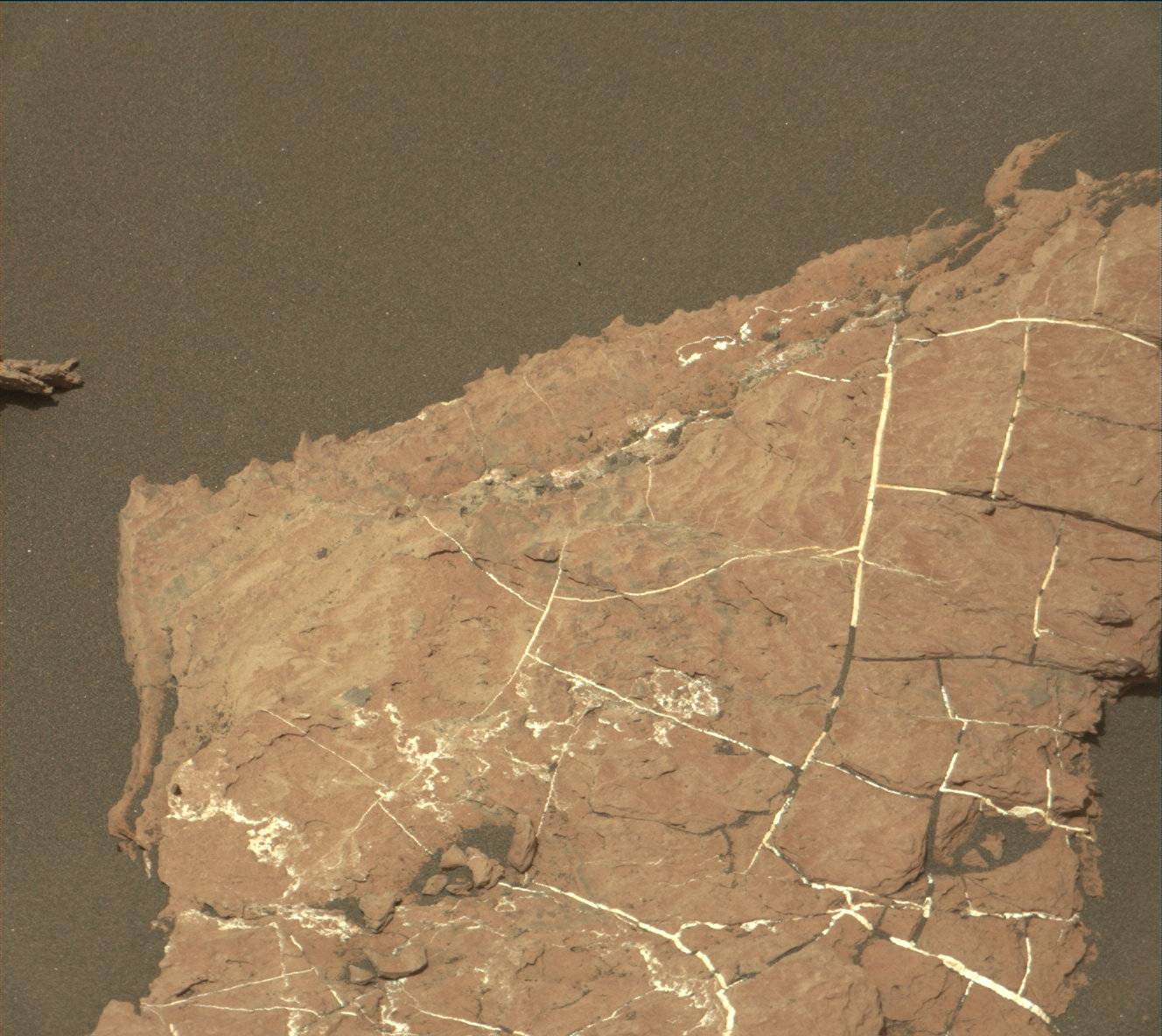 Nasa's Mars rover Curiosity acquired this image using its Mast Camera (Mastcam) on Sol 1596