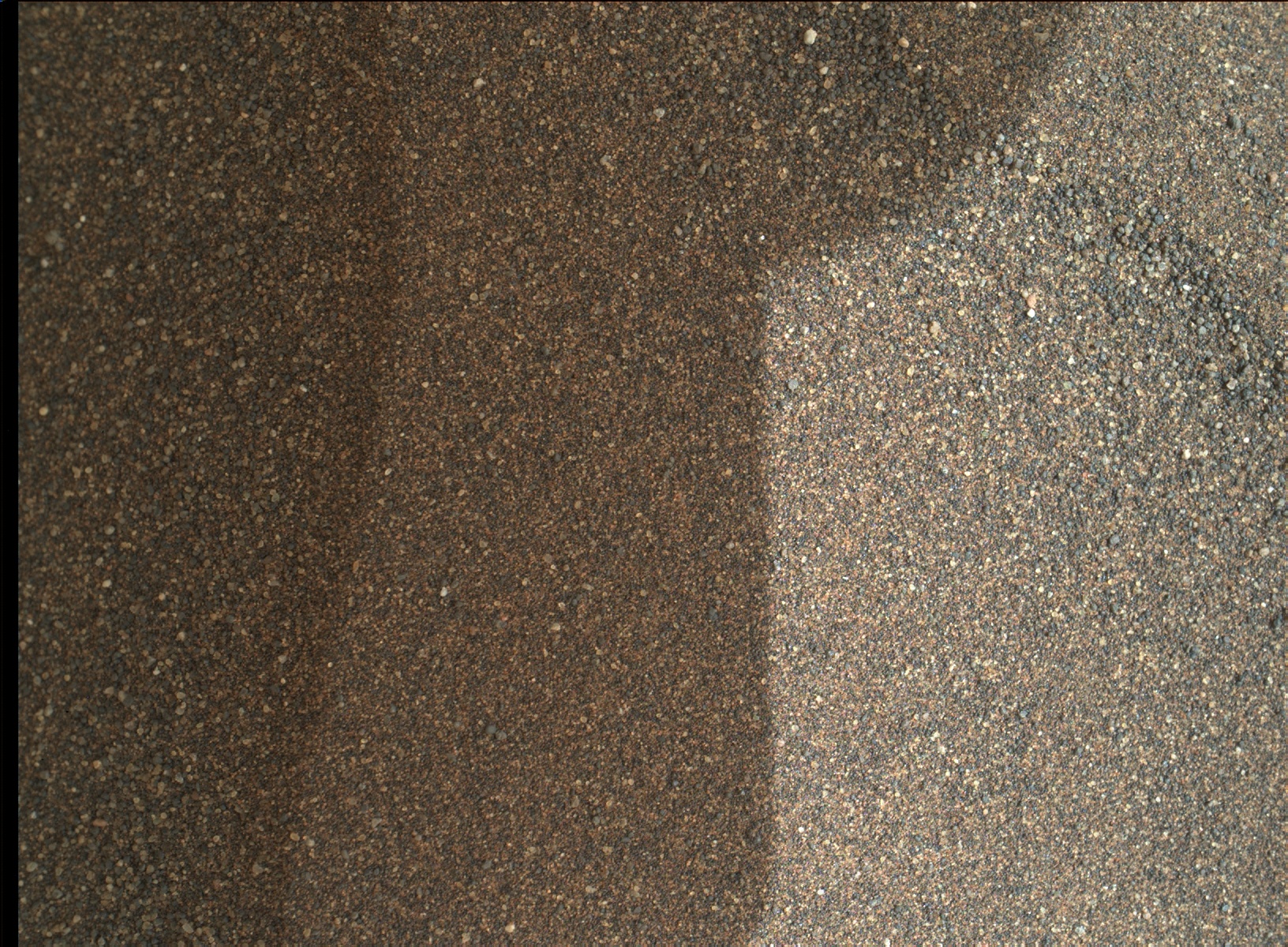 Nasa's Mars rover Curiosity acquired this image using its Mars Hand Lens Imager (MAHLI) on Sol 1604