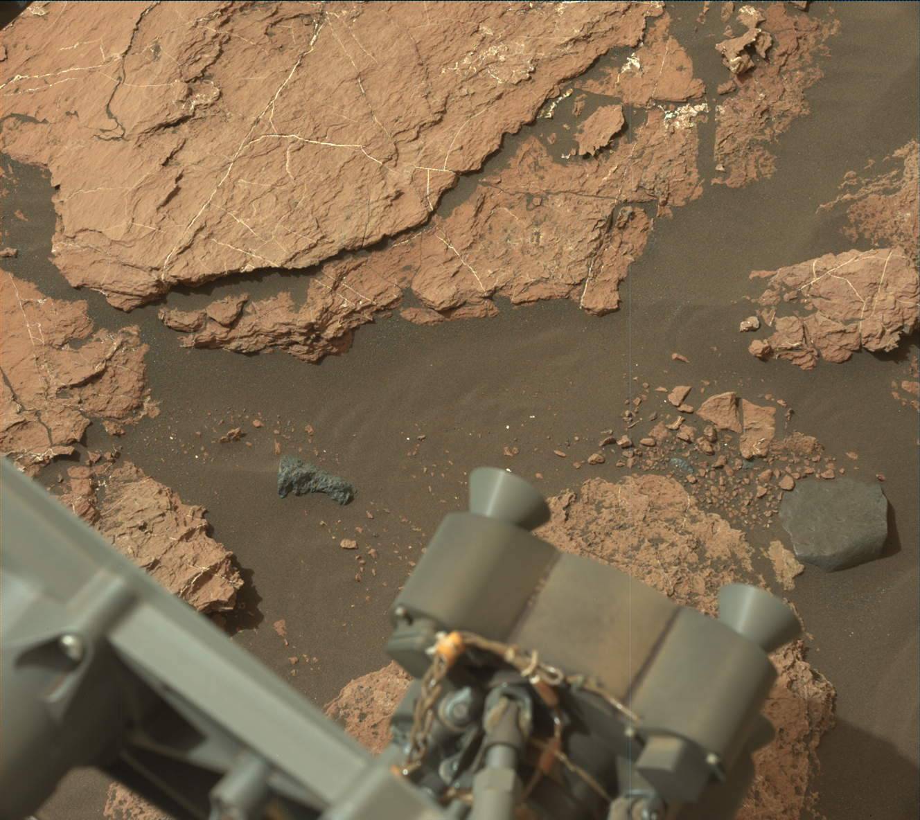 Nasa's Mars rover Curiosity acquired this image using its Mast Camera (Mastcam) on Sol 1605