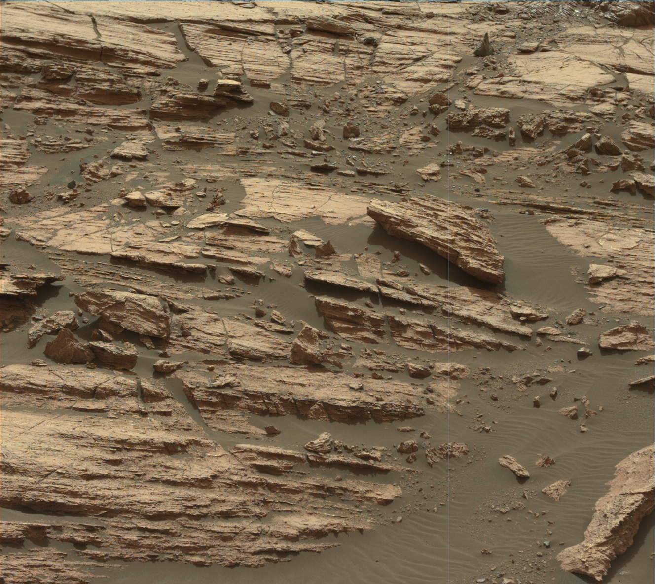 Nasa's Mars rover Curiosity acquired this image using its Mast Camera (Mastcam) on Sol 1605