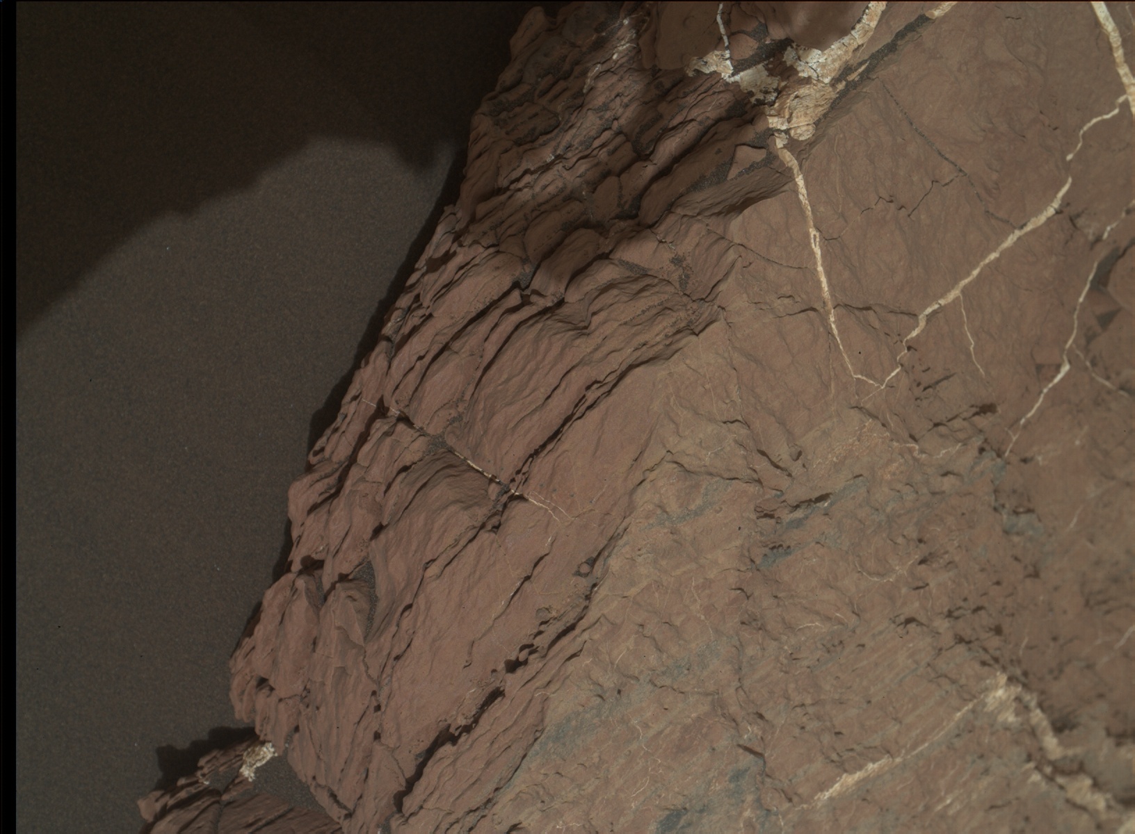 Nasa's Mars rover Curiosity acquired this image using its Mars Hand Lens Imager (MAHLI) on Sol 1605