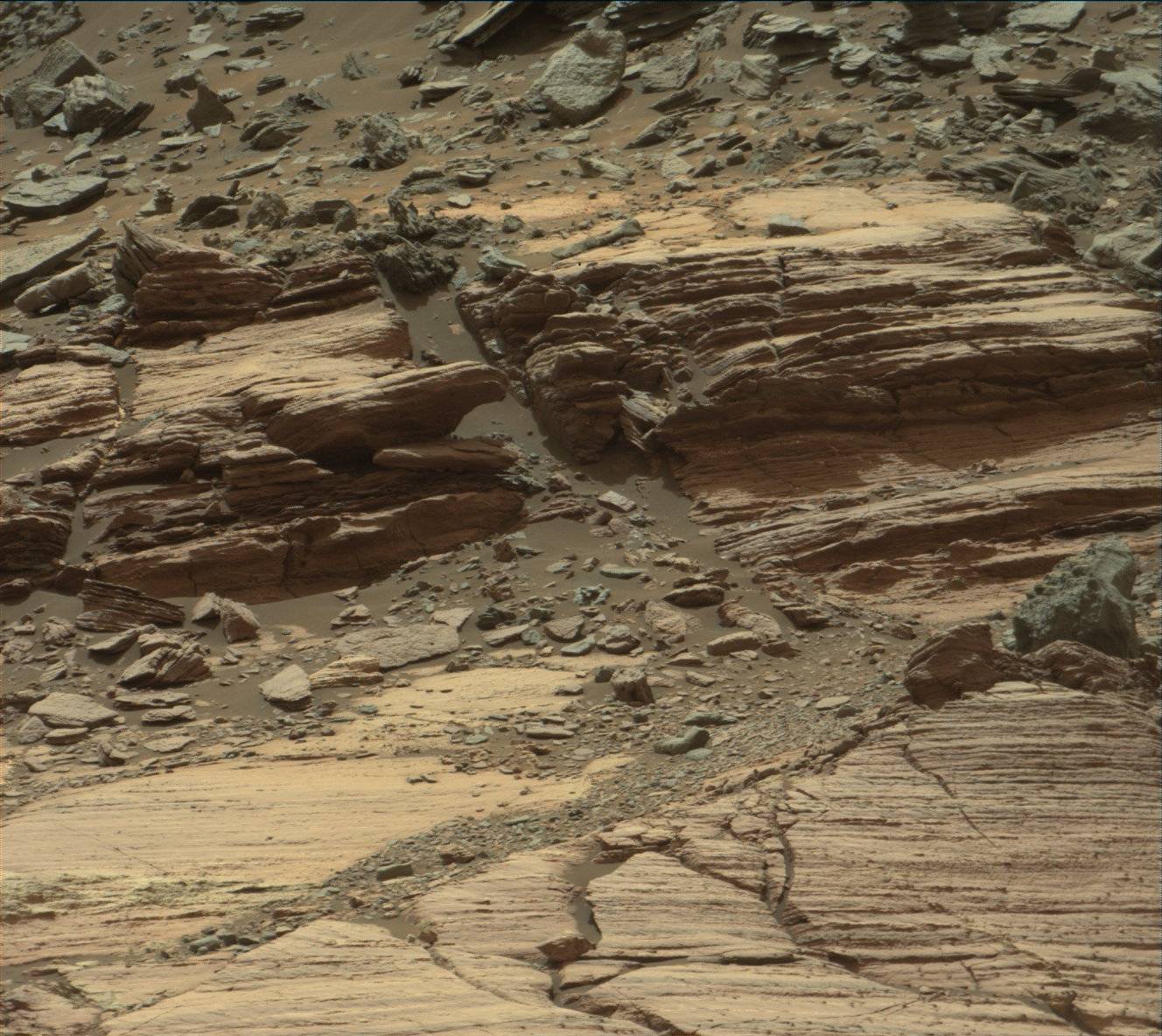 Nasa's Mars rover Curiosity acquired this image using its Mast Camera (Mastcam) on Sol 1606
