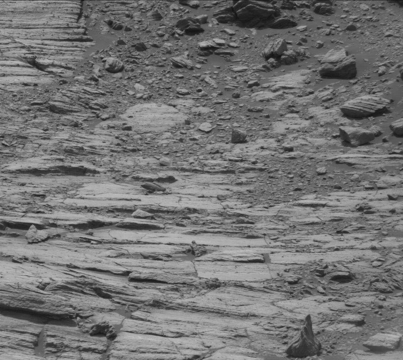Nasa's Mars rover Curiosity acquired this image using its Mast Camera (Mastcam) on Sol 1606