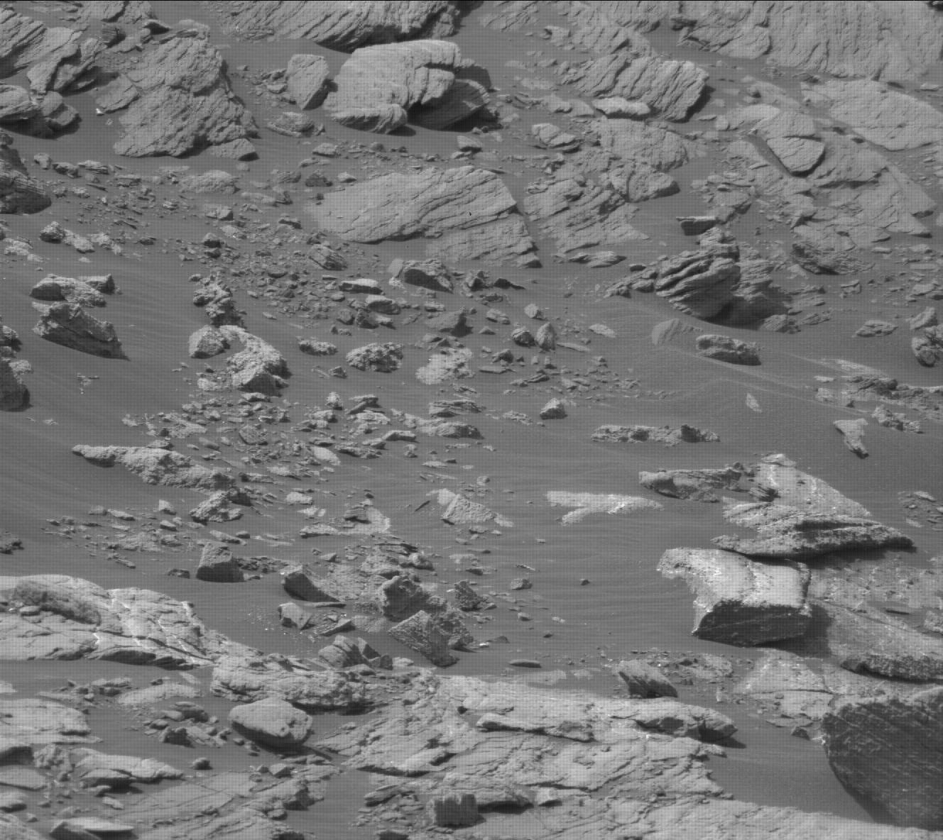 Nasa's Mars rover Curiosity acquired this image using its Mast Camera (Mastcam) on Sol 1609