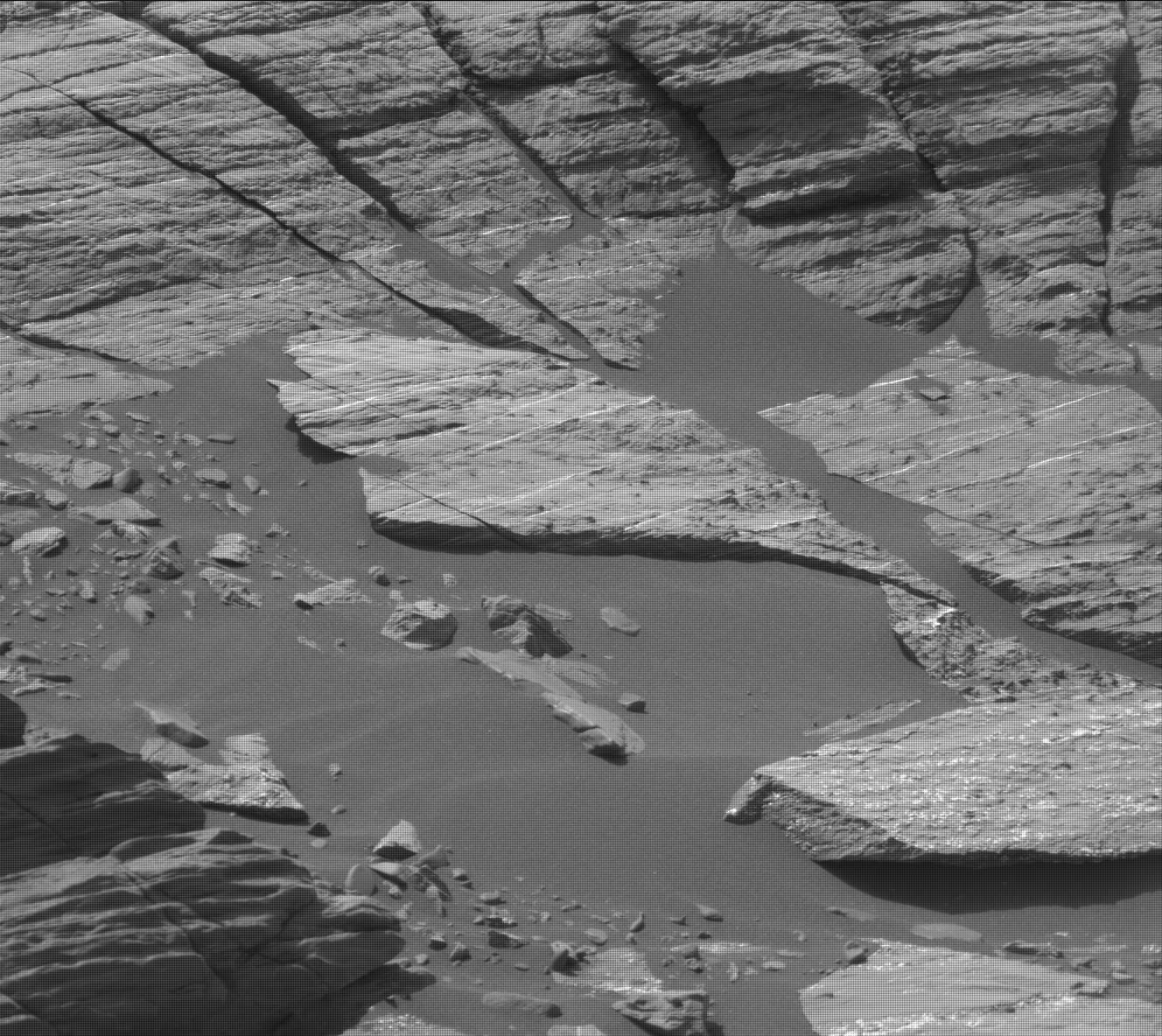 Nasa's Mars rover Curiosity acquired this image using its Mast Camera (Mastcam) on Sol 1609