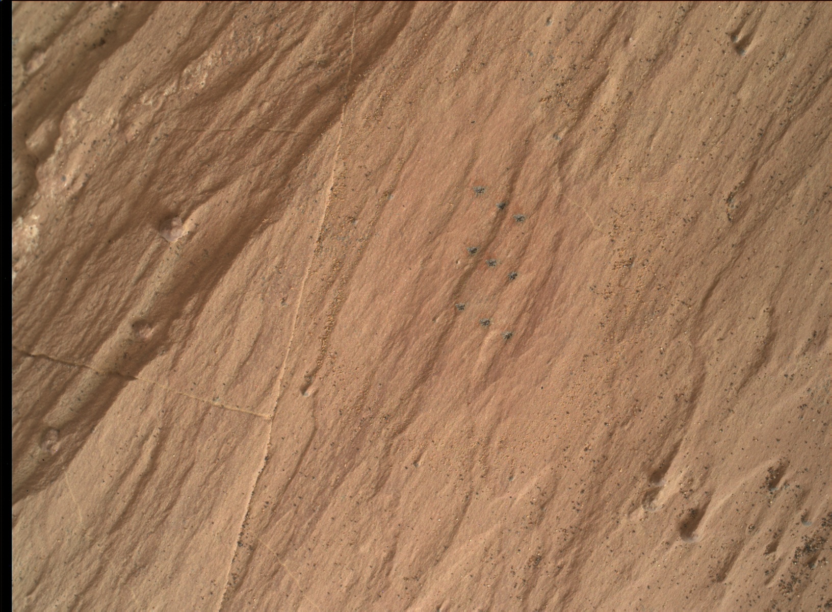Nasa's Mars rover Curiosity acquired this image using its Mars Hand Lens Imager (MAHLI) on Sol 1609