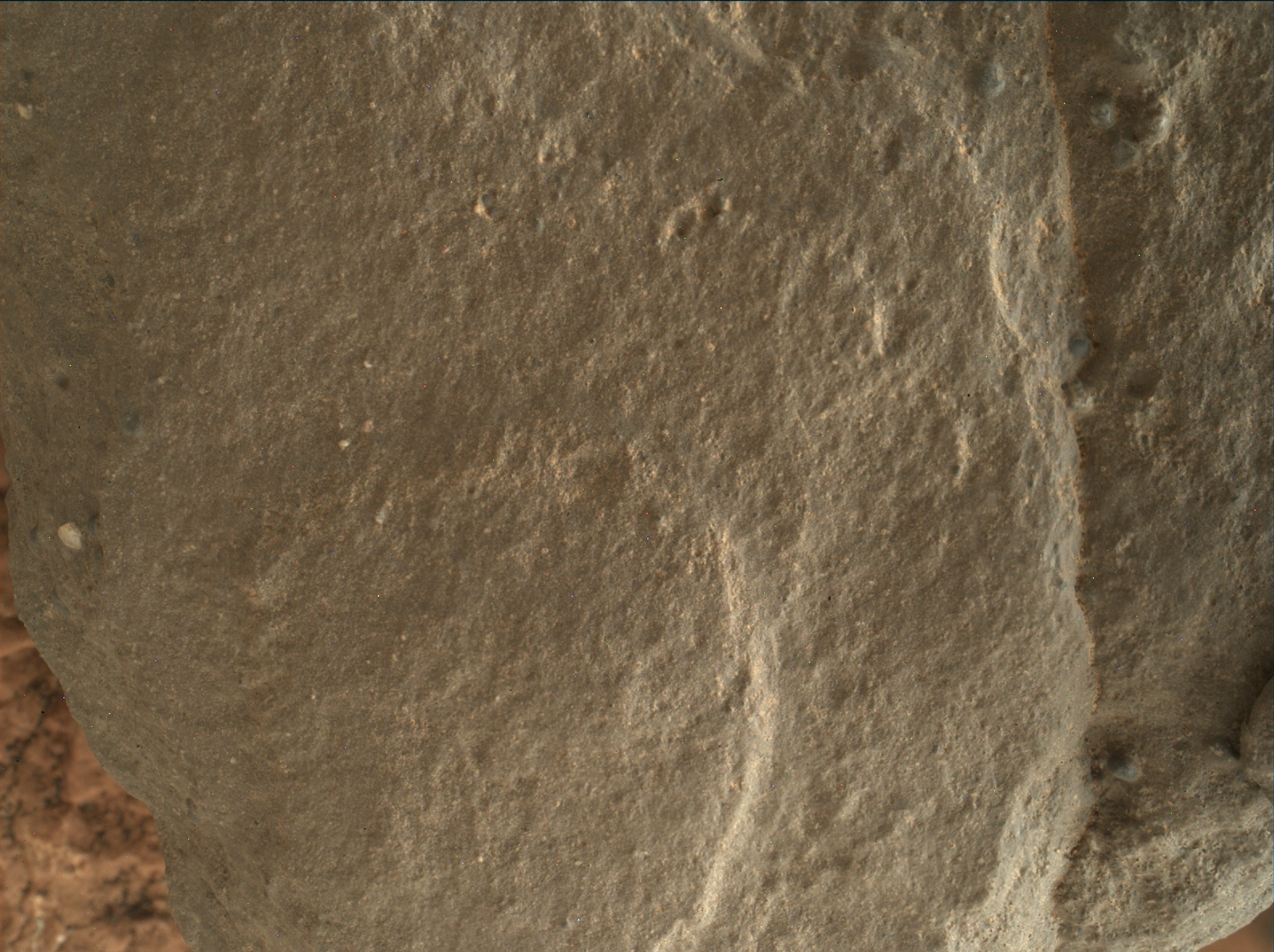 Nasa's Mars rover Curiosity acquired this image using its Mars Hand Lens Imager (MAHLI) on Sol 1610