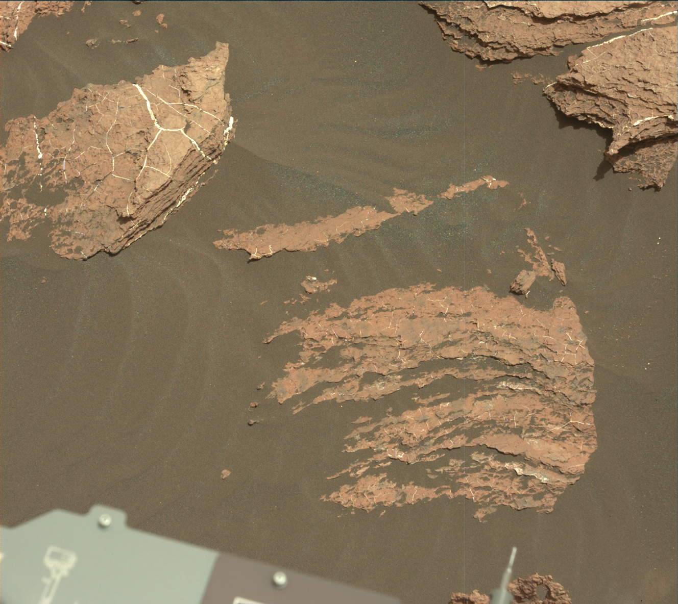 Nasa's Mars rover Curiosity acquired this image using its Mast Camera (Mastcam) on Sol 1611