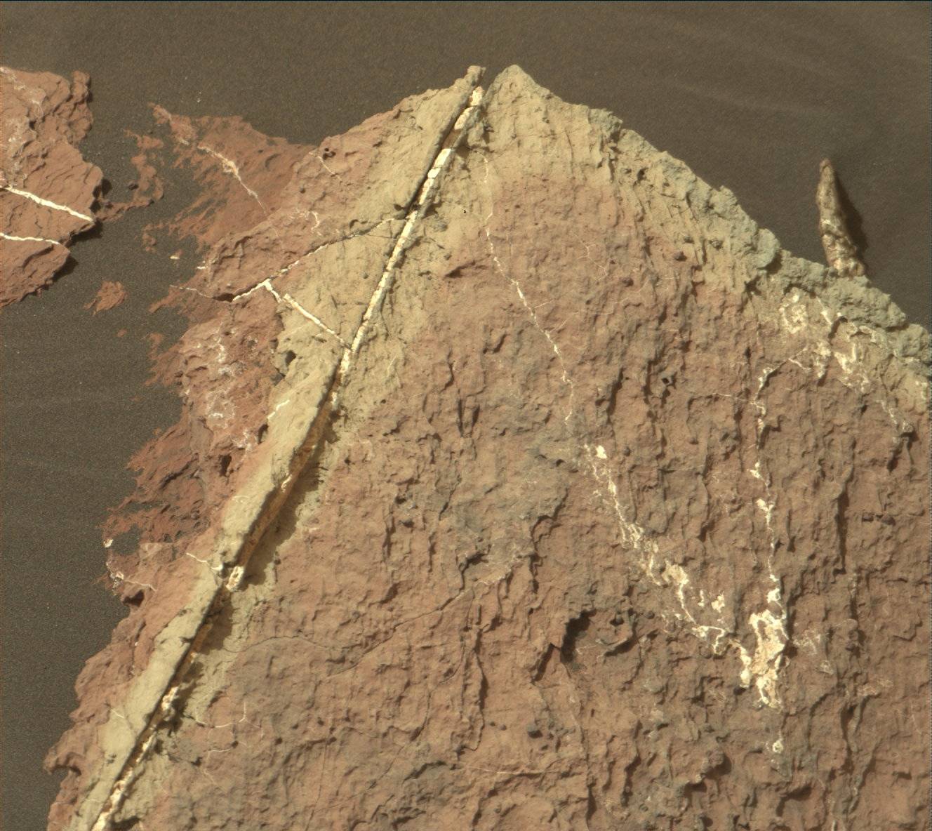 Nasa's Mars rover Curiosity acquired this image using its Mast Camera (Mastcam) on Sol 1612