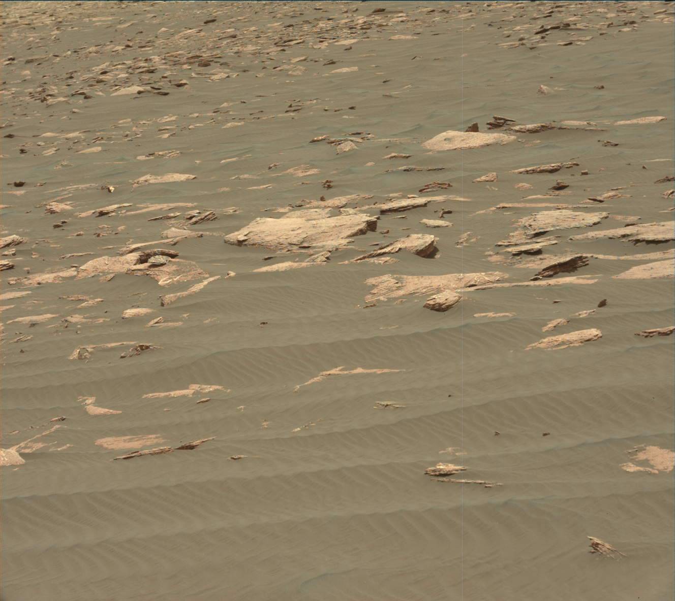 Nasa's Mars rover Curiosity acquired this image using its Mast Camera (Mastcam) on Sol 1617