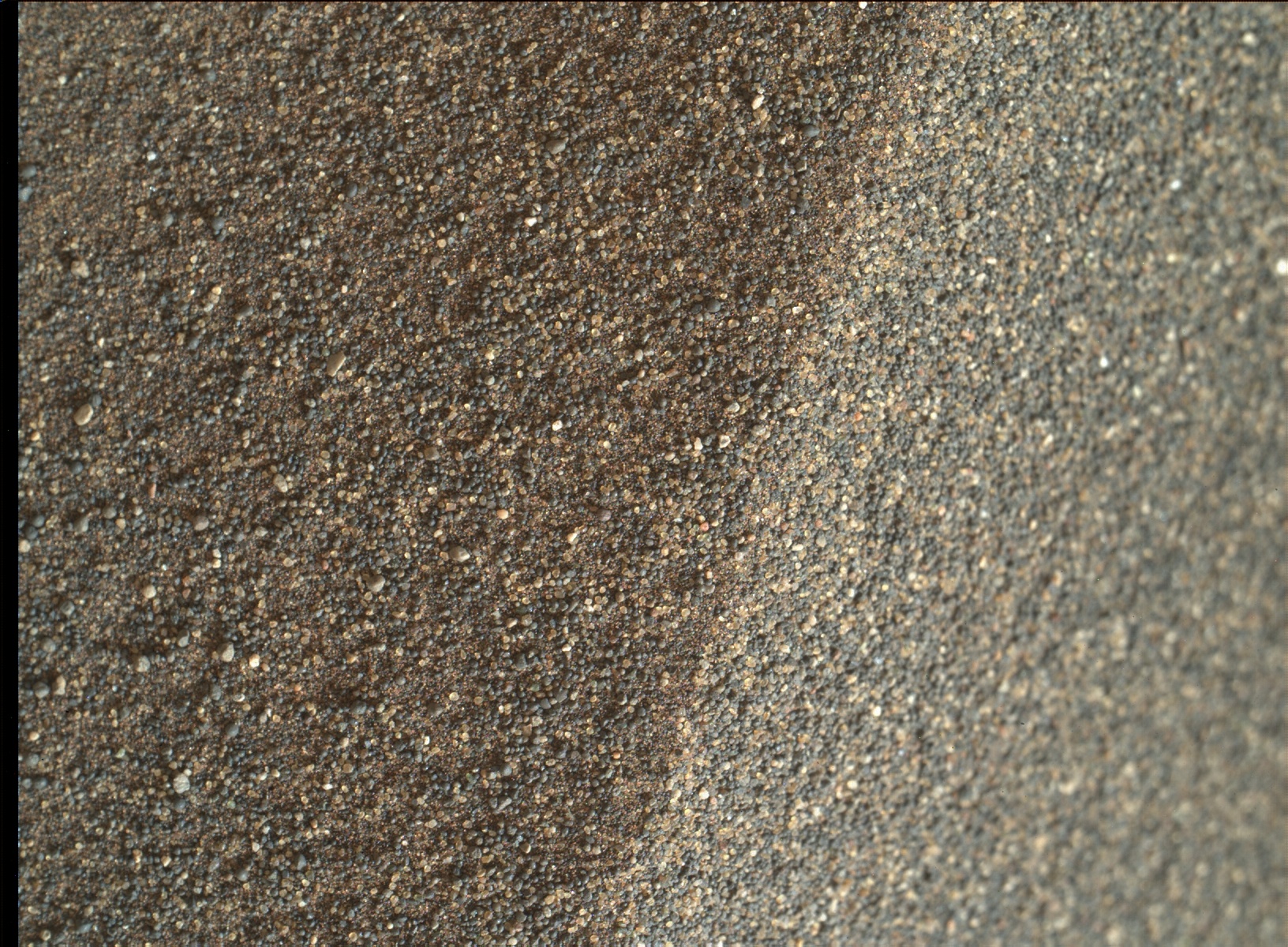 Nasa's Mars rover Curiosity acquired this image using its Mars Hand Lens Imager (MAHLI) on Sol 1637