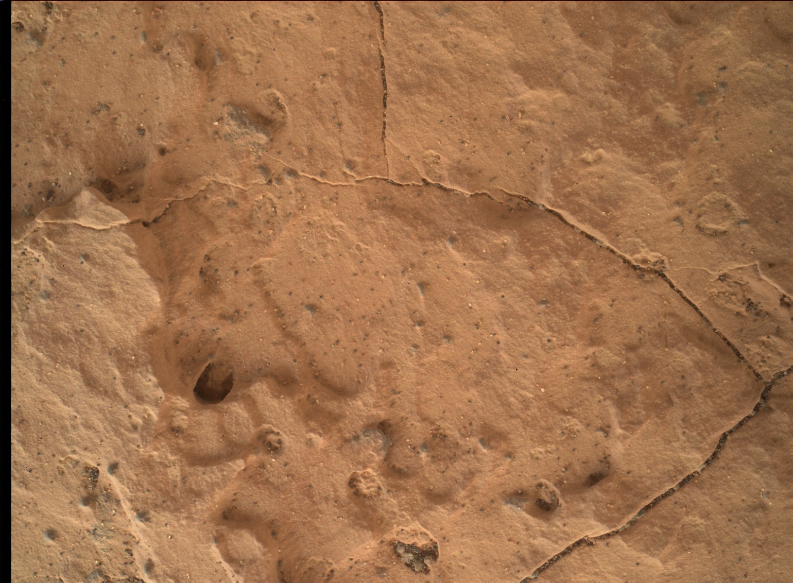 Nasa's Mars rover Curiosity acquired this image using its Mars Hand Lens Imager (MAHLI) on Sol 1640
