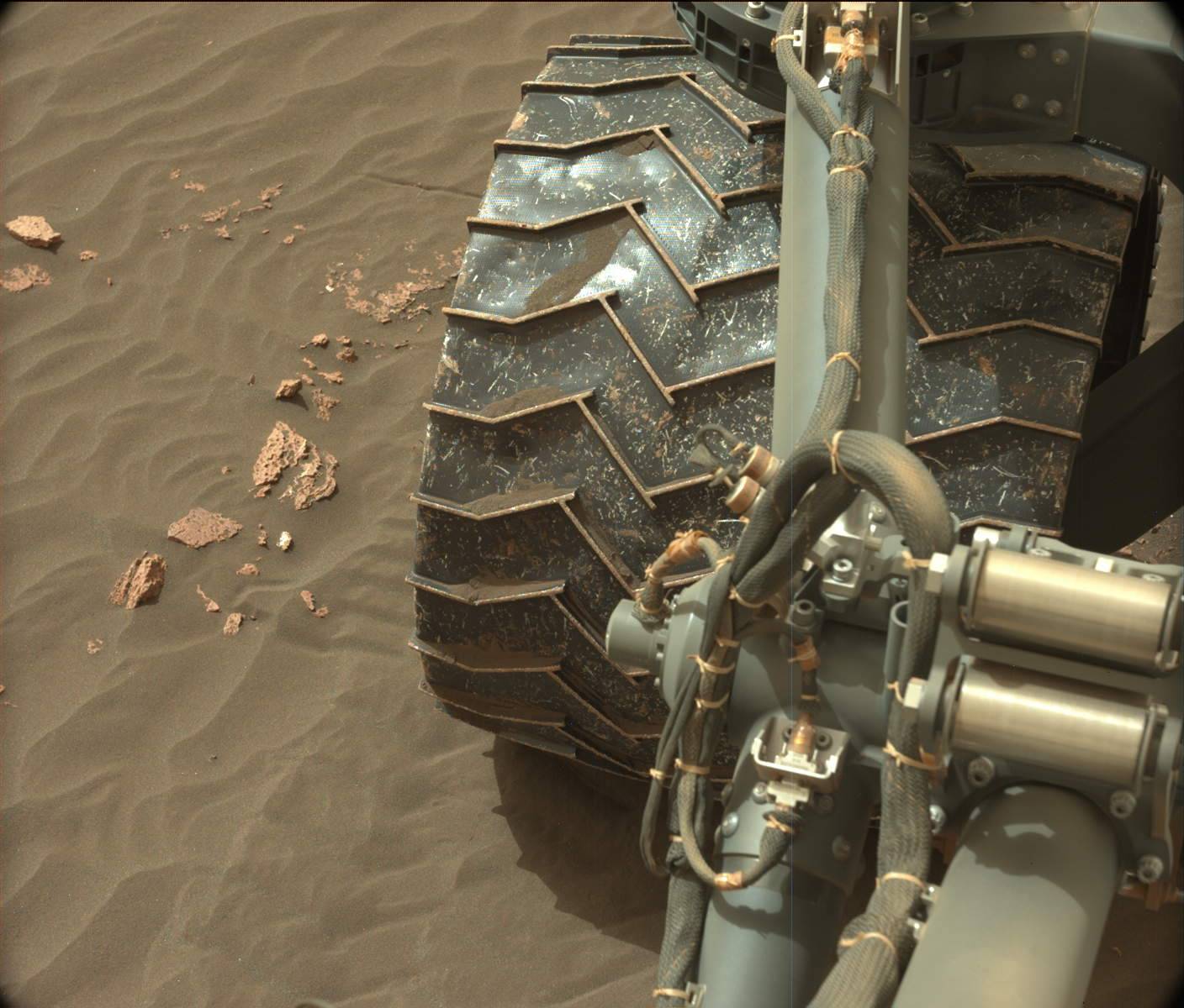 Nasa's Mars rover Curiosity acquired this image using its Mast Camera (Mastcam) on Sol 1641