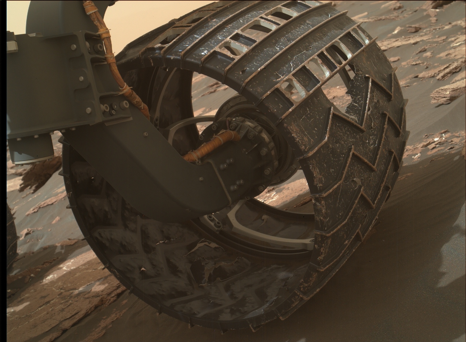 Nasa's Mars rover Curiosity acquired this image using its Mars Hand Lens Imager (MAHLI) on Sol 1641