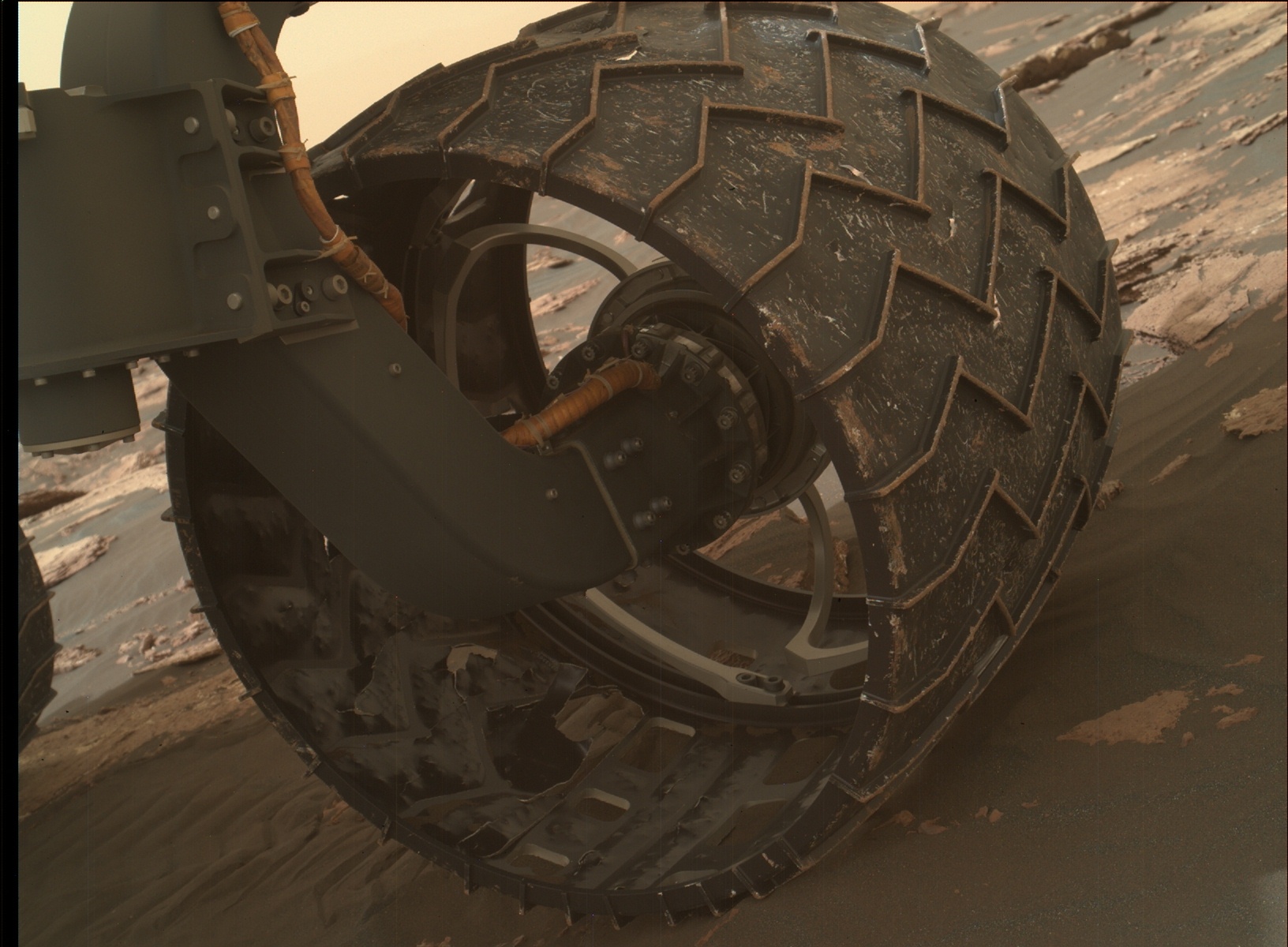 Nasa's Mars rover Curiosity acquired this image using its Mars Hand Lens Imager (MAHLI) on Sol 1641
