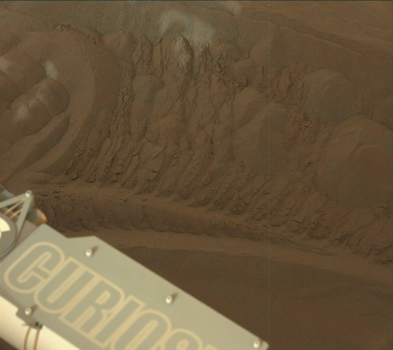 Nasa's Mars rover Curiosity acquired this image using its Mast Camera (Mastcam) on Sol 1648