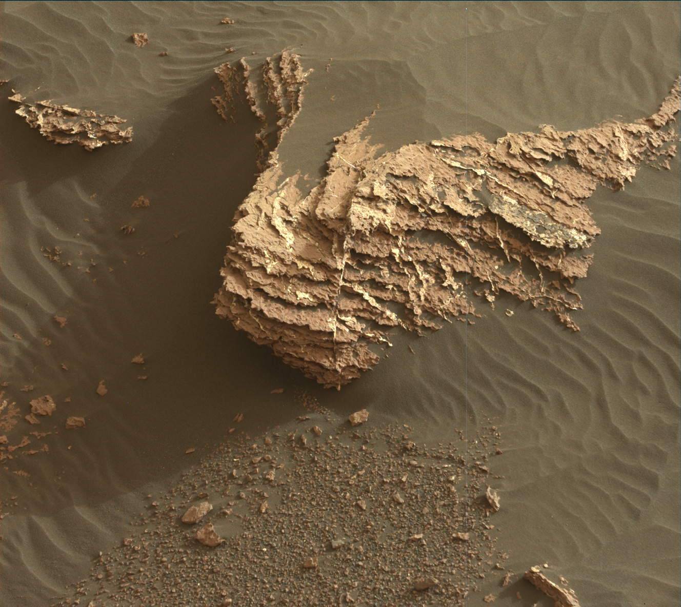 Nasa's Mars rover Curiosity acquired this image using its Mast Camera (Mastcam) on Sol 1659