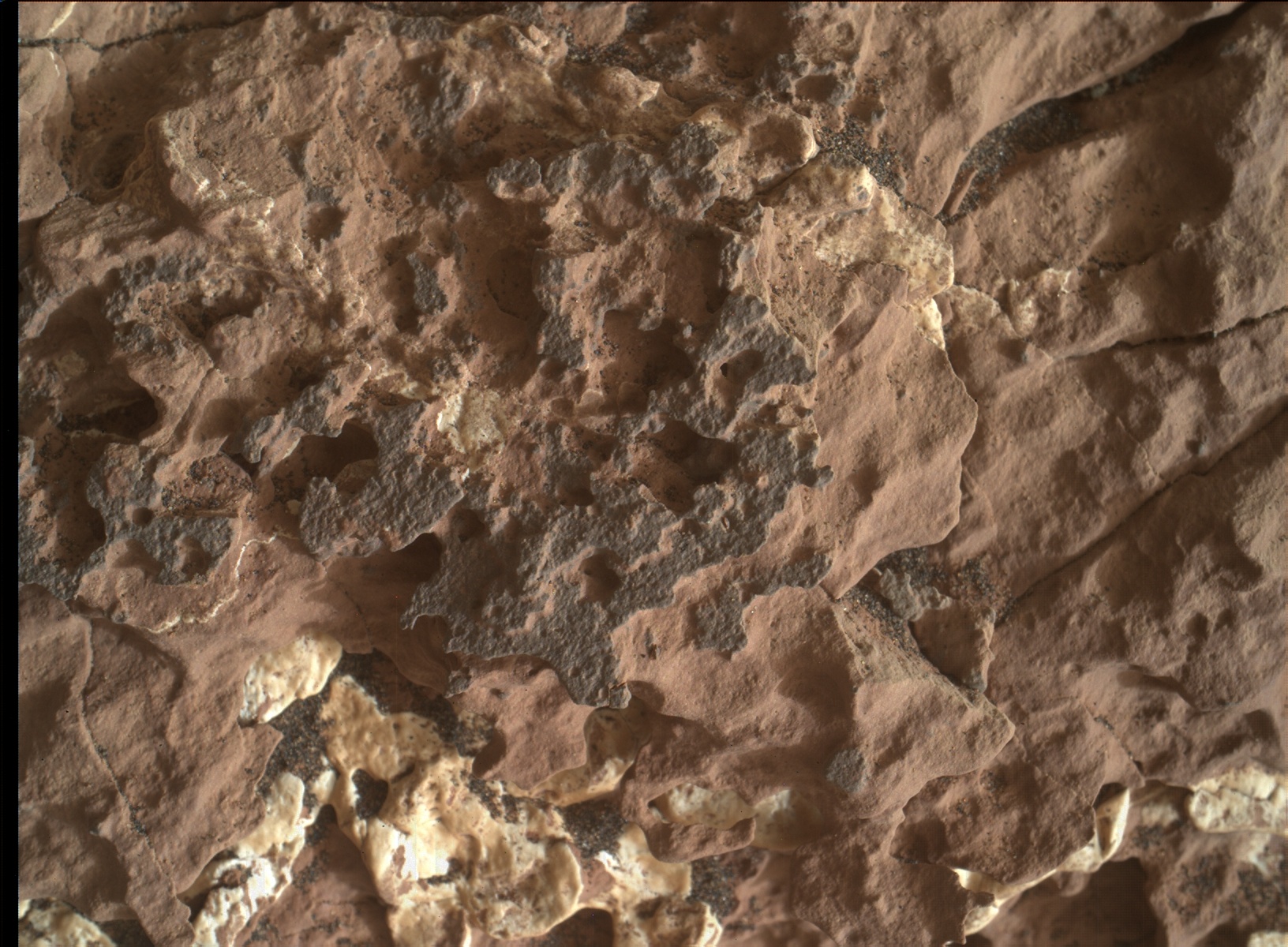 Nasa's Mars rover Curiosity acquired this image using its Mars Hand Lens Imager (MAHLI) on Sol 1661