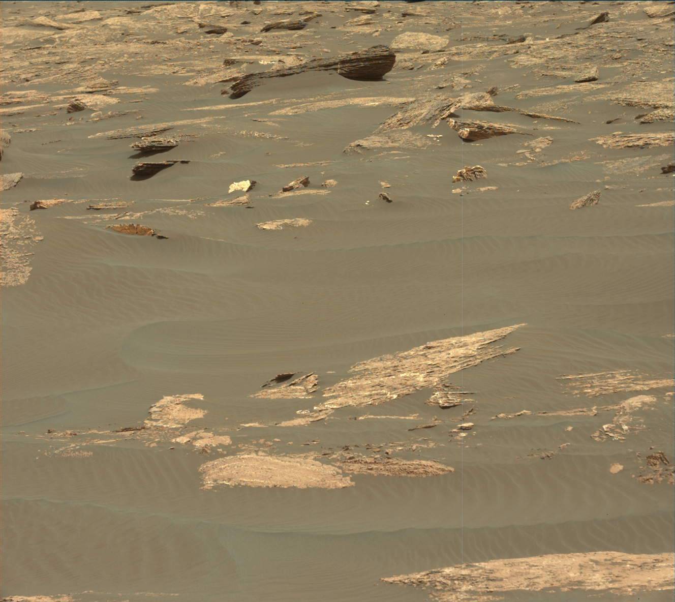 Nasa's Mars rover Curiosity acquired this image using its Mast Camera (Mastcam) on Sol 1666
