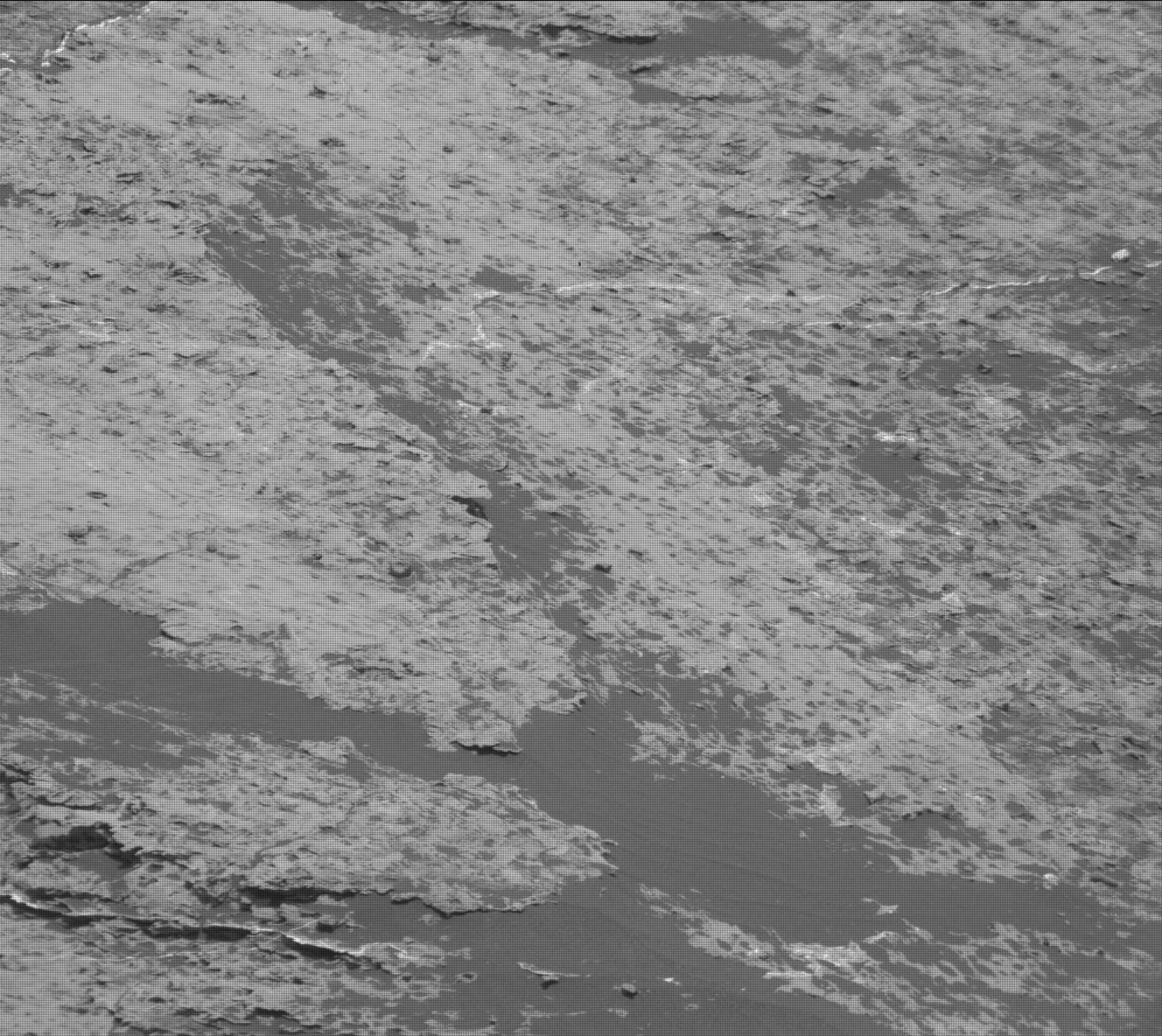 Nasa's Mars rover Curiosity acquired this image using its Mast Camera (Mastcam) on Sol 1672