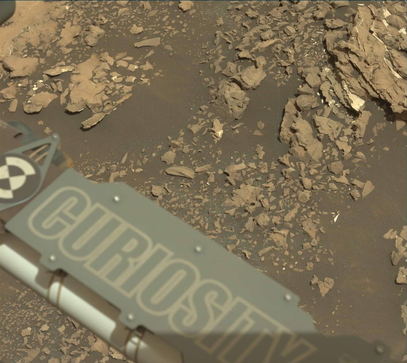 Nasa's Mars rover Curiosity acquired this image using its Mast Camera (Mastcam) on Sol 1679
