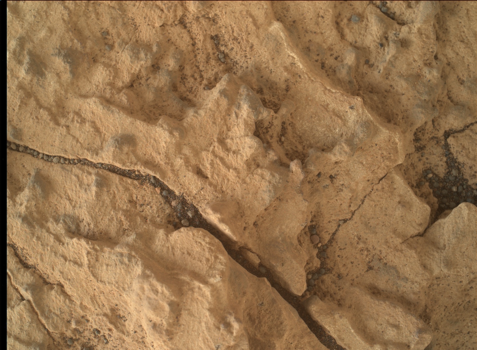 Nasa's Mars rover Curiosity acquired this image using its Mars Hand Lens Imager (MAHLI) on Sol 1681
