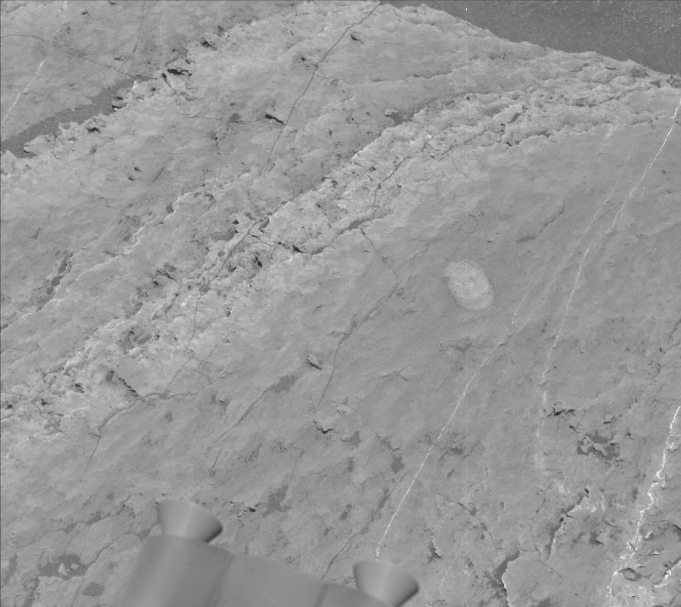 Nasa's Mars rover Curiosity acquired this image using its Mast Camera (Mastcam) on Sol 1682