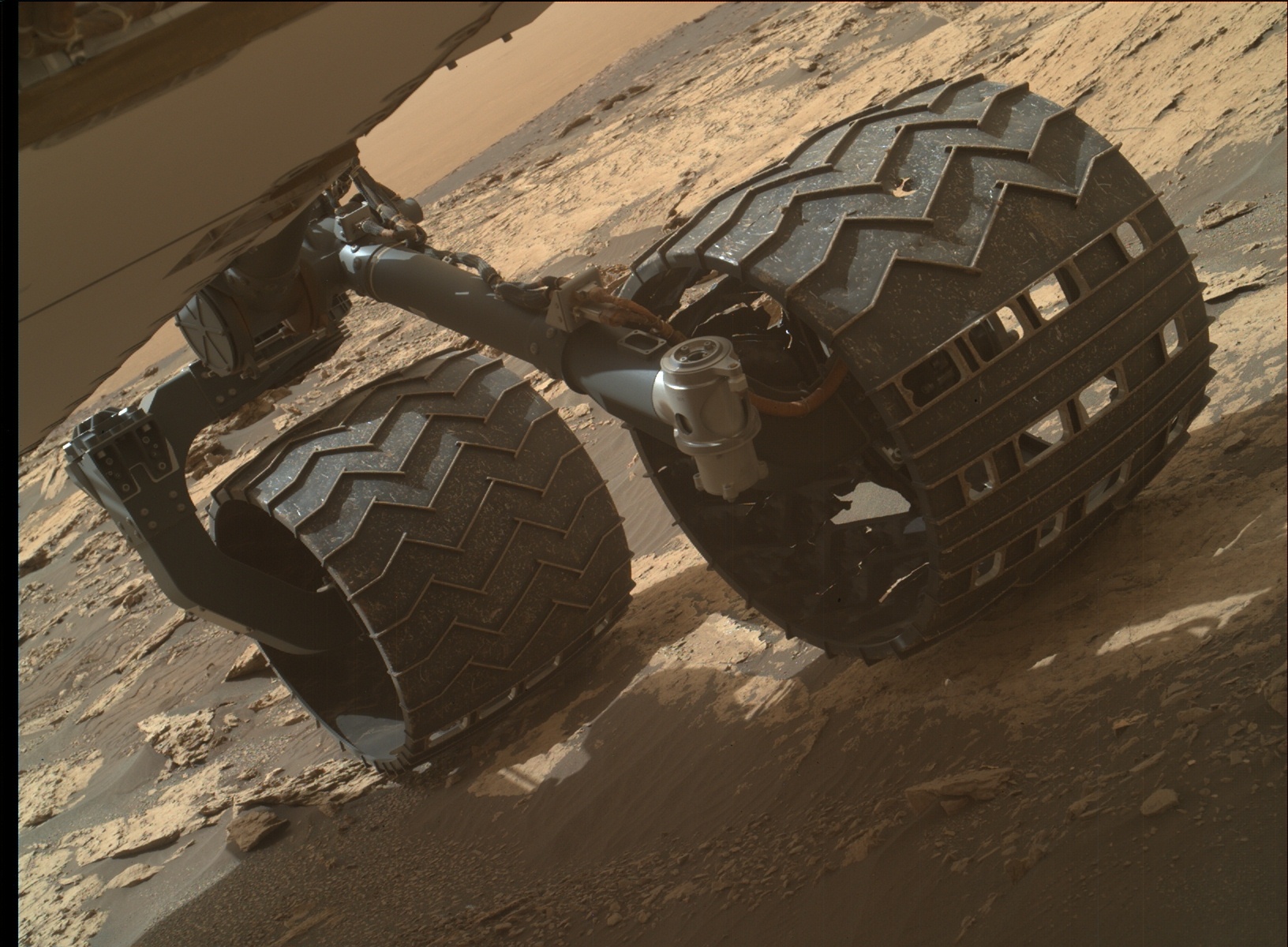 Nasa's Mars rover Curiosity acquired this image using its Mars Hand Lens Imager (MAHLI) on Sol 1682