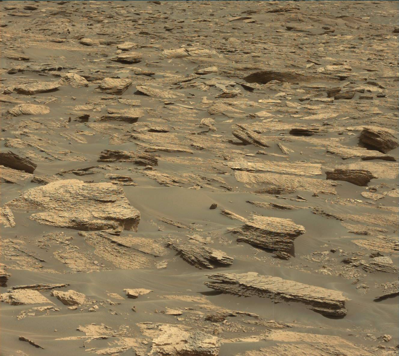 Nasa's Mars rover Curiosity acquired this image using its Mast Camera (Mastcam) on Sol 1683