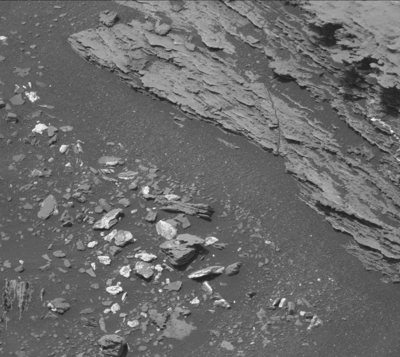 Nasa's Mars rover Curiosity acquired this image using its Mast Camera (Mastcam) on Sol 1684