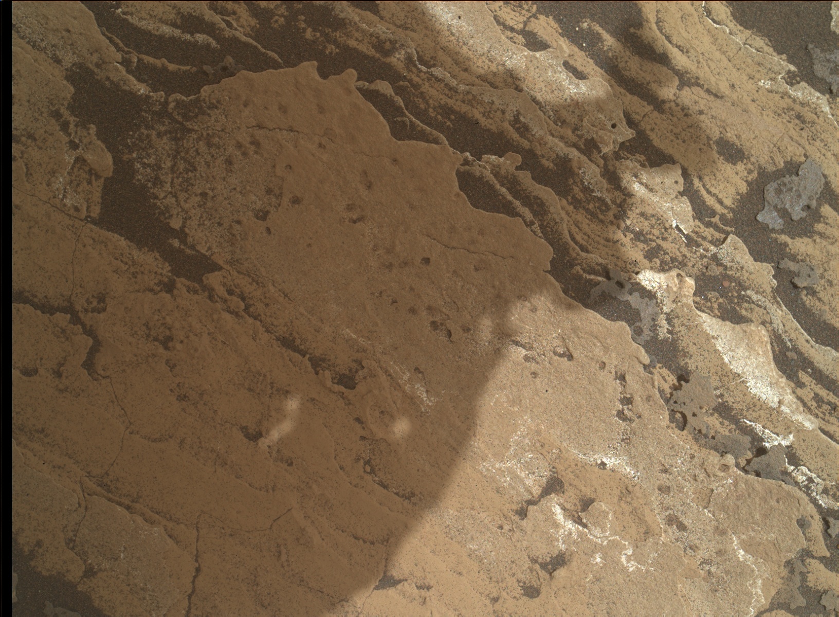 Nasa's Mars rover Curiosity acquired this image using its Mars Hand Lens Imager (MAHLI) on Sol 1685