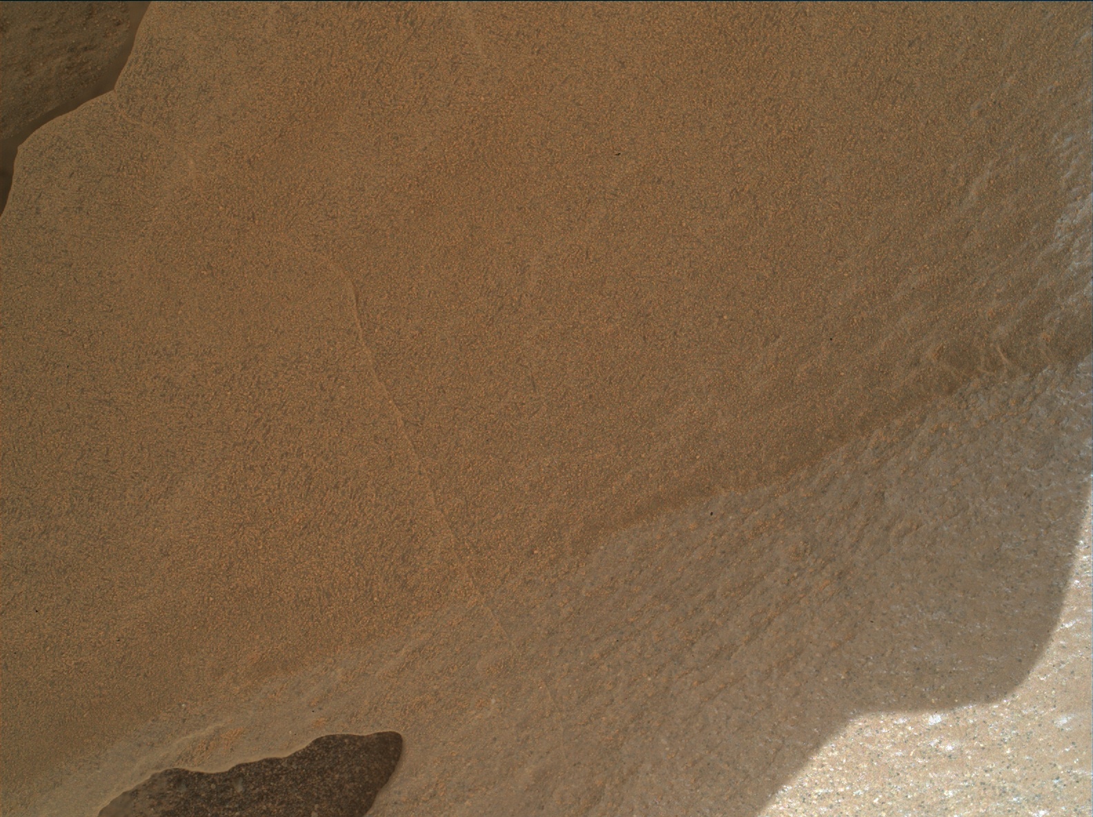 Nasa's Mars rover Curiosity acquired this image using its Mars Hand Lens Imager (MAHLI) on Sol 1686
