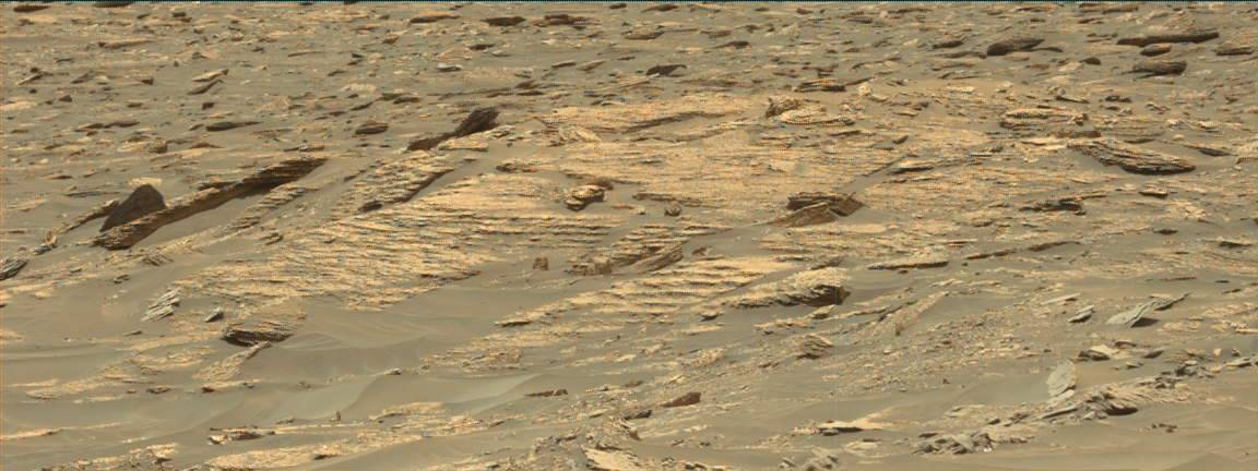 Nasa's Mars rover Curiosity acquired this image using its Mast Camera (Mastcam) on Sol 1687