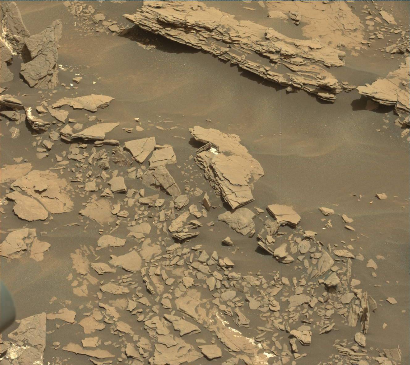 Nasa's Mars rover Curiosity acquired this image using its Mast Camera (Mastcam) on Sol 1691
