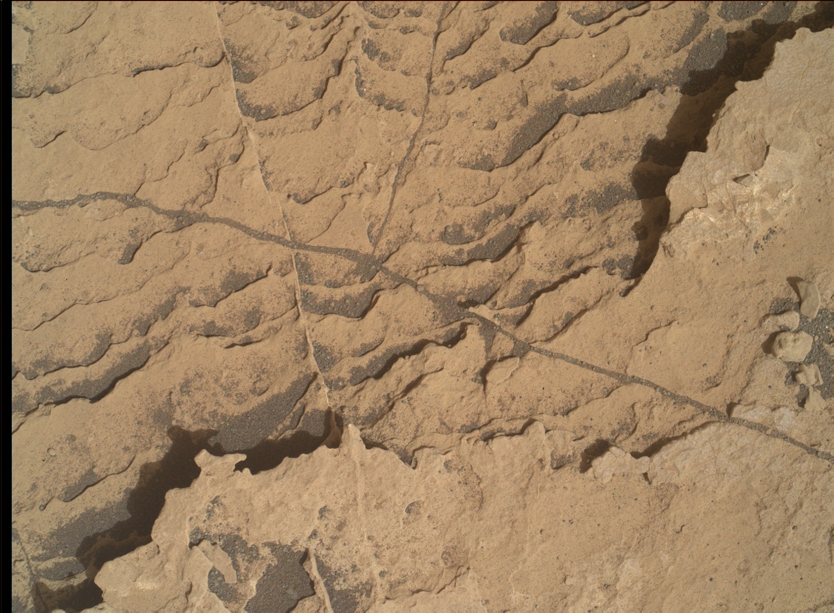 Nasa's Mars rover Curiosity acquired this image using its Mars Hand Lens Imager (MAHLI) on Sol 1691