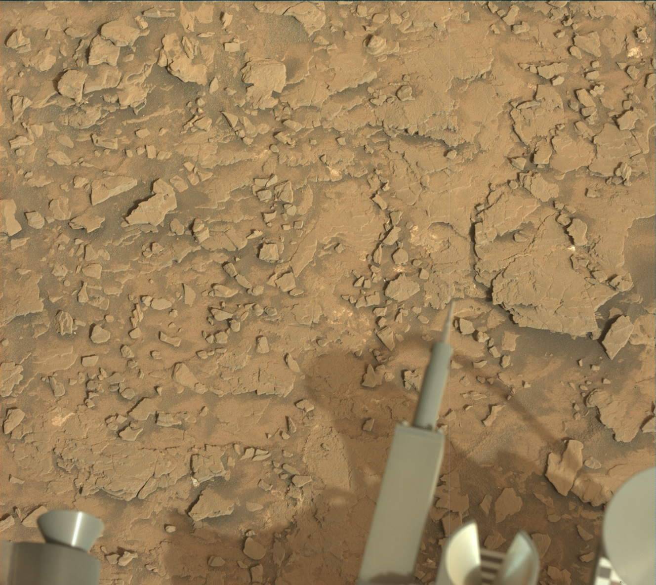 Nasa's Mars rover Curiosity acquired this image using its Mast Camera (Mastcam) on Sol 1693