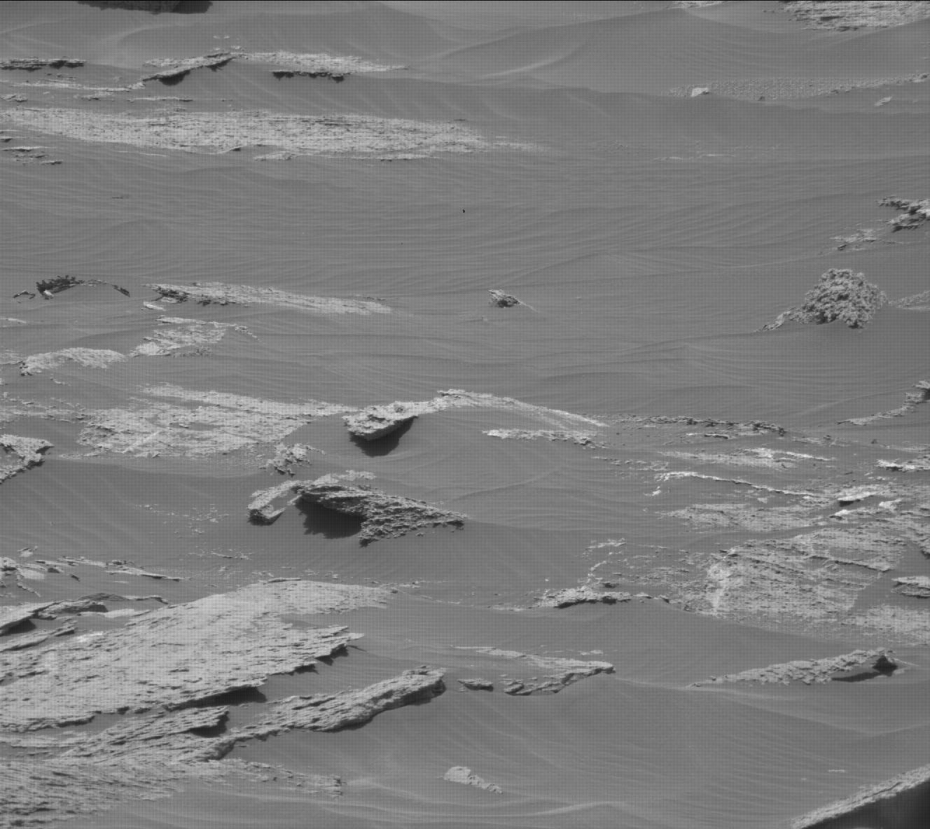 Nasa's Mars rover Curiosity acquired this image using its Mast Camera (Mastcam) on Sol 1695