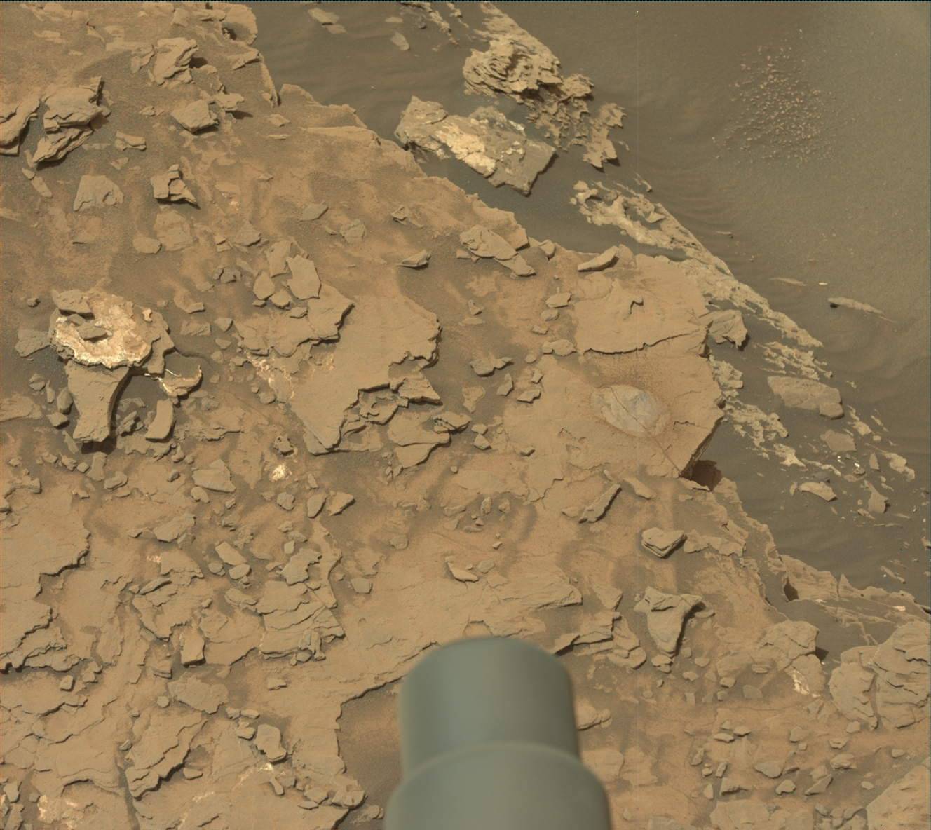 Nasa's Mars rover Curiosity acquired this image using its Mast Camera (Mastcam) on Sol 1696