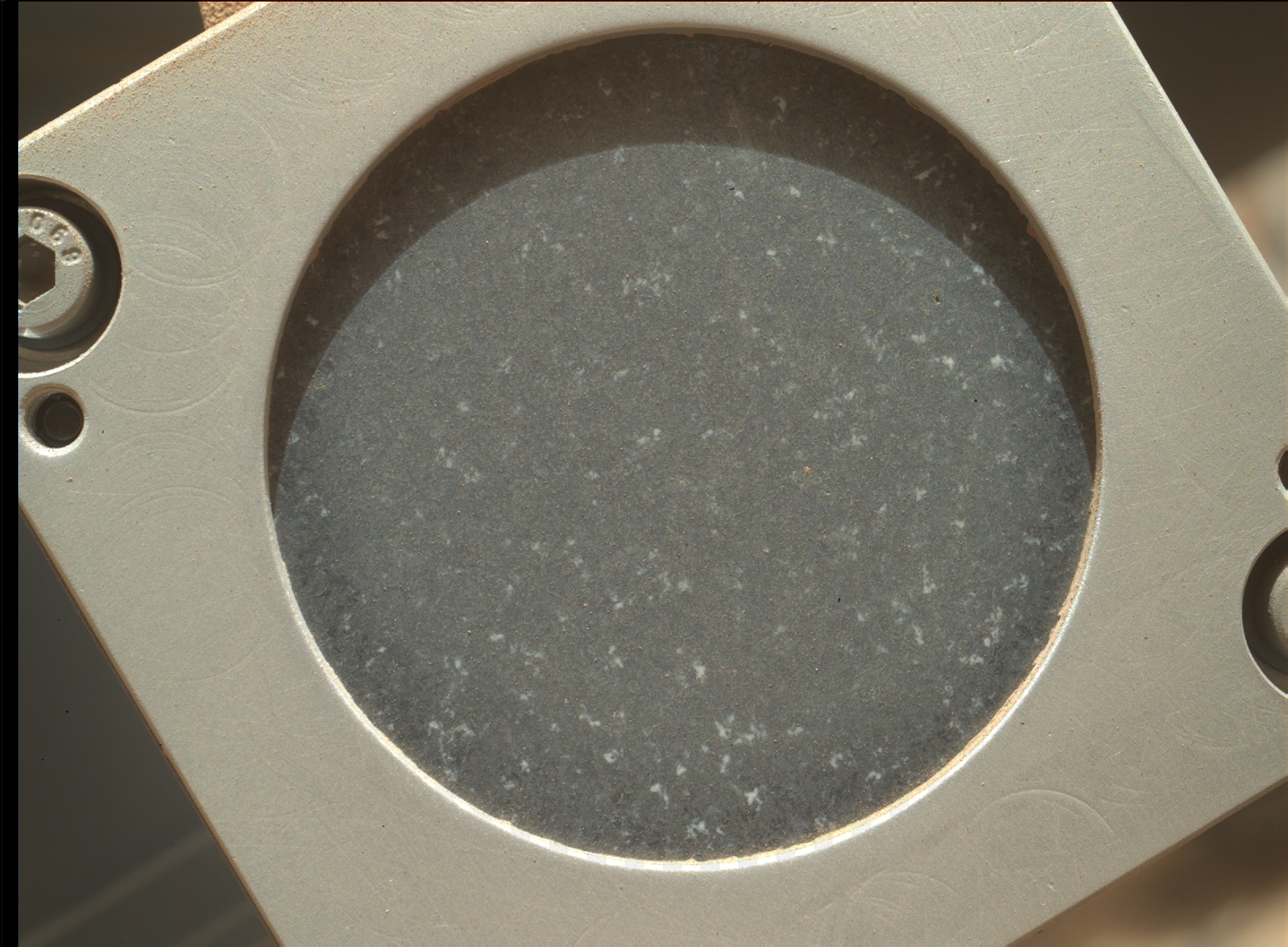 Nasa's Mars rover Curiosity acquired this image using its Mars Hand Lens Imager (MAHLI) on Sol 1696