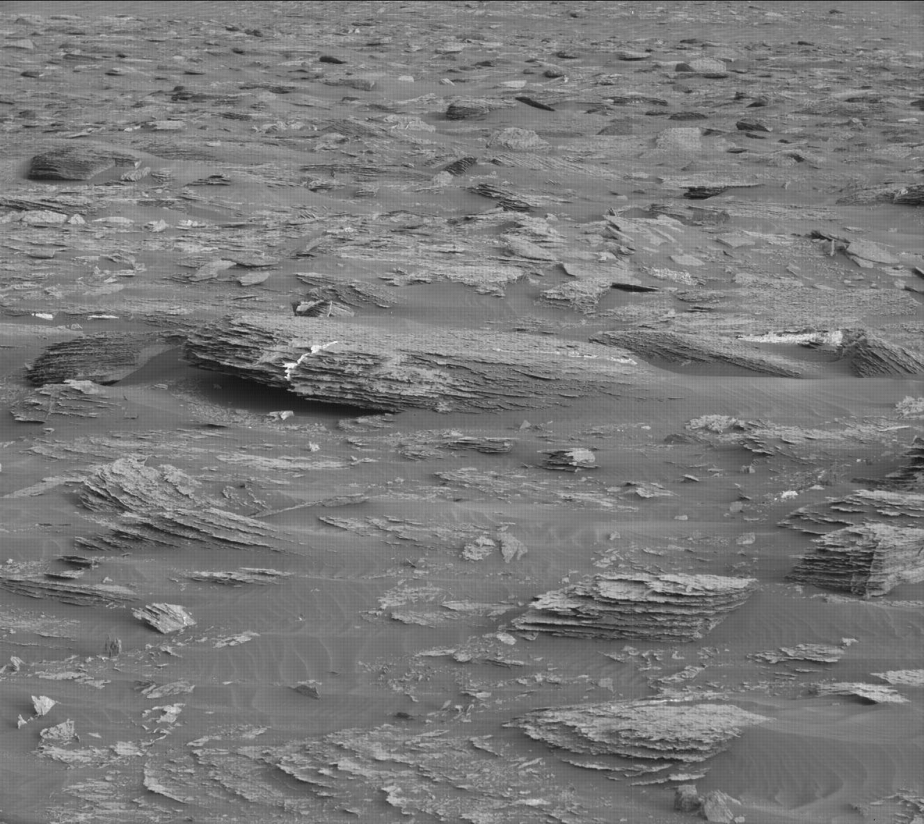 Nasa's Mars rover Curiosity acquired this image using its Mast Camera (Mastcam) on Sol 1698