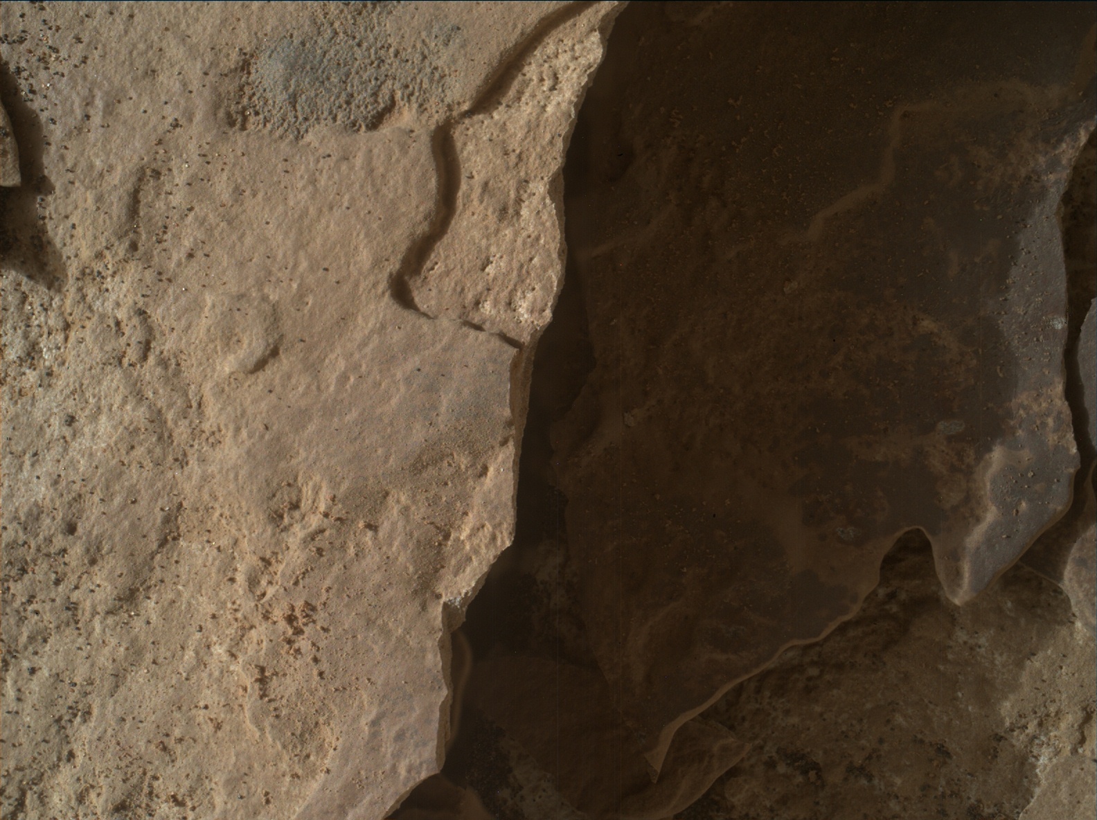 Nasa's Mars rover Curiosity acquired this image using its Mars Hand Lens Imager (MAHLI) on Sol 1702