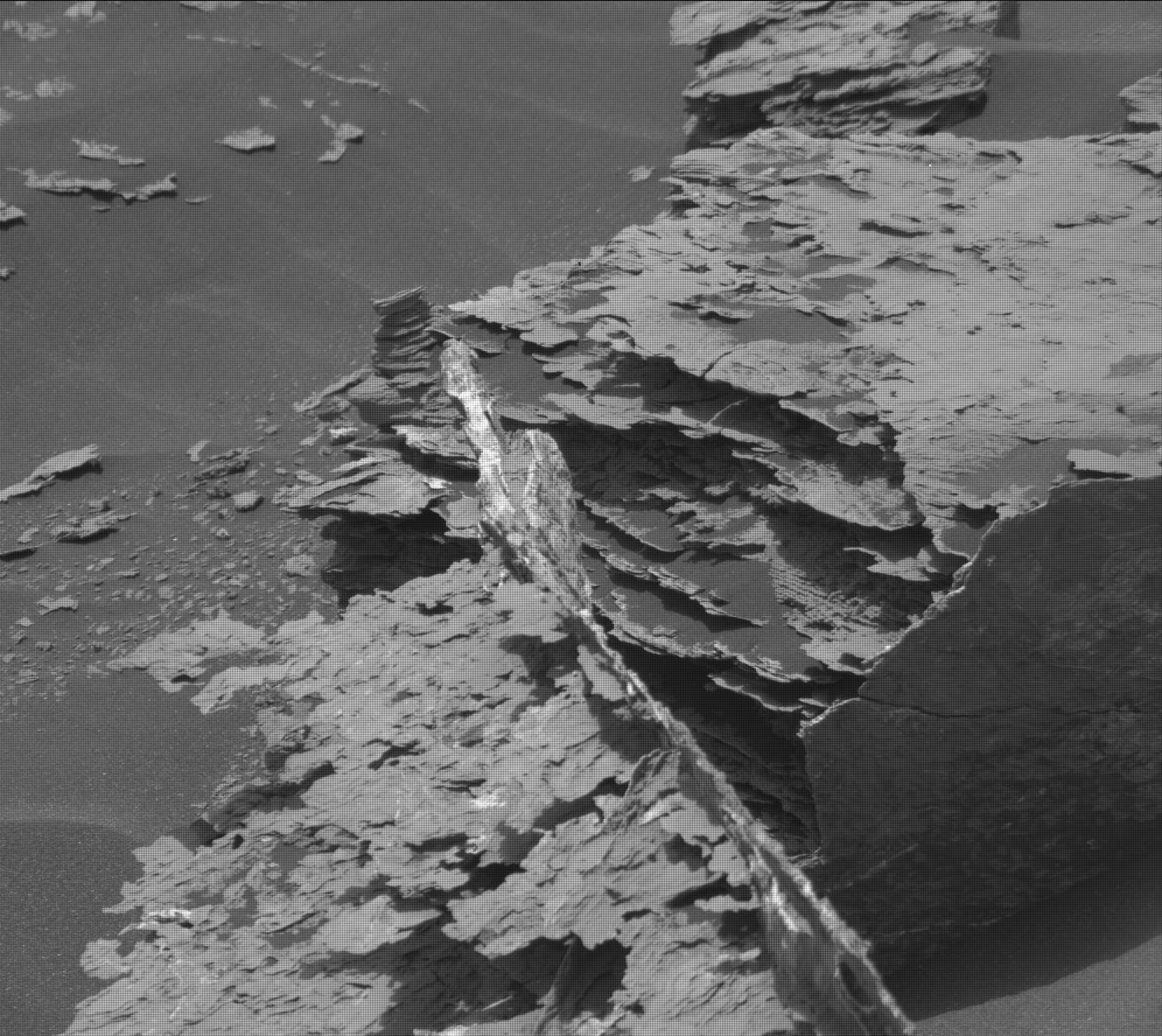 Nasa's Mars rover Curiosity acquired this image using its Mast Camera (Mastcam) on Sol 1705